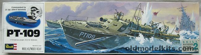 Revell 1/72 John F Kennedy's PT-109, H310 plastic model kit